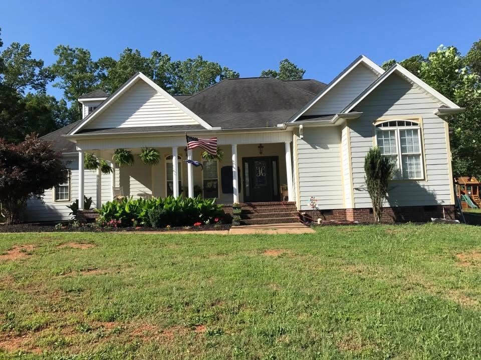 House exterior before painting